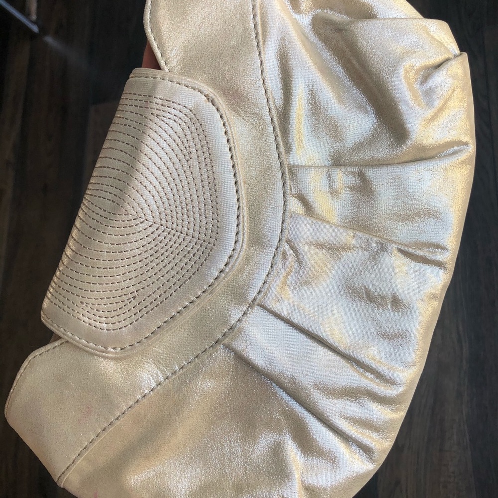 Botkier gold/champagne clutch purse - Picture 3 of 8